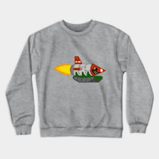 Tracked Rocket Crewneck Sweatshirt